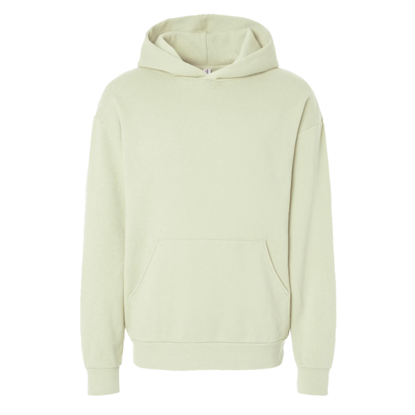 Independent Trading Co. Unisex Avenue Midweight Hooded Sweatshirt, Honey Dew, Front view
