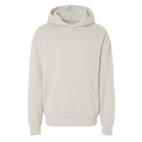 Independent Trading Co. Unisex Avenue Midweight Hooded Sweatshirt, Ivory, Front view
