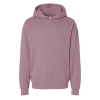 Independent Trading Co. Unisex Avenue Midweight Hooded Sweatshirt, Orchid, Front view