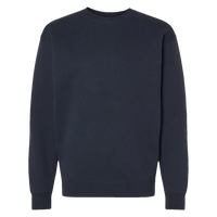 Independent Trading Co. Unisex Heavyweight Crewneck Sweatshirt, Navy, Front view