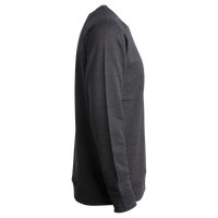 Independent Trading Co. Unisex Icon Lightweight Loopback Terry Crewneck Sweatshirt, Charcoal Heather, Right Sleeve view