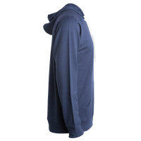 Independent Trading Co. Unisex Icon Lightweight Loopback Terry Full-Zip Hooded Sweatshirt, Indigo, Right Sleeve view