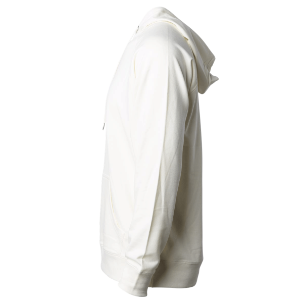 Independent Trading Co. Unisex Icon Lightweight Loopback Terry Hooded Sweatshirt, Bone, Left Sleeve view