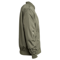 Independent Trading Co. Unisex Lightweight Bomber Jacket, Army / Army, Right Sleeve view