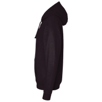 Independent Trading Co. Unisex Lightweight Hooded Pullover T-Shirt, Black, Left Sleeve view
