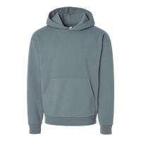 Independent Trading Co. Unisex Mainstreet Heavyweight Hooded Sweatshirt, Blue Magic, Front view