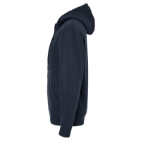 Independent Trading Co. Unisex Midweight Full-Zip Hooded Sweatshirt, Navy, Left Sleeve view
