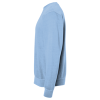 Independent Trading Co. Unisex Midweight Pigment-Dyed Crewneck Sweatshirt, Pigment Light Blue, Left Sleeve view