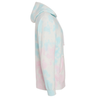 Independent Trading Co. Unisex Midweight Tie-Dyed Hooded Sweatshirt, Tie Dye Cotton Candy, Right Sleeve view