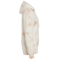 Independent Trading Co. Unisex Midweight Tie-Dyed Hooded Sweatshirt, Tie Dye Dusty Pink, Right Sleeve view