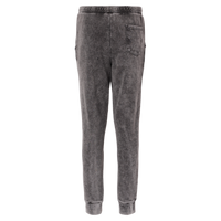 Independent Trading Co. Unisex Mineral Wash Fleece Sweatpants, Black, Back view