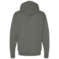 Independent Trading Co. Unisex Perform Full-Zip Hooded Sweatshirt, Pine, Back view