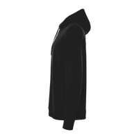 Independent Trading Co. Unisex Perform Hooded Sweatshirt, Black, Left Sleeve view