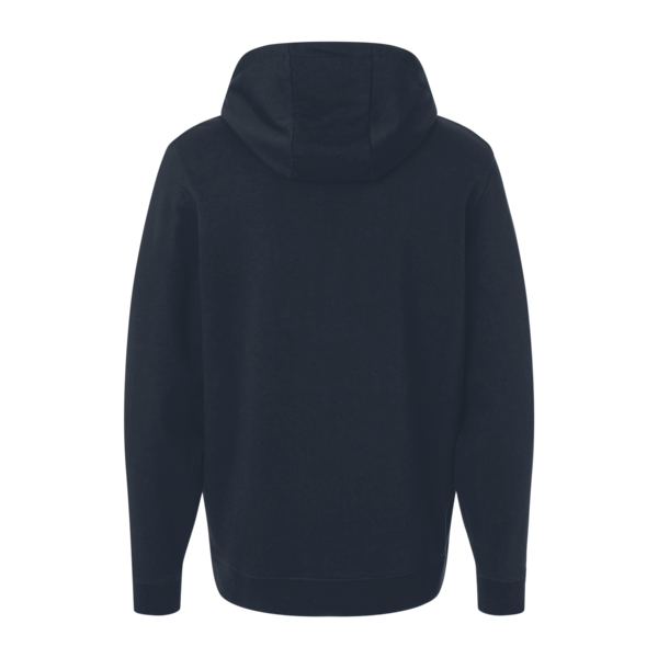 Independent Trading Co. Unisex Perform Hooded Sweatshirt, Classic Navy, Back view