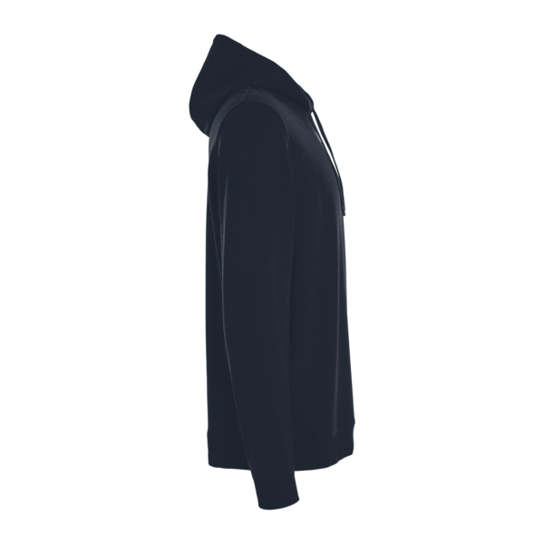 Independent Trading Co. Unisex Perform Hooded Sweatshirt, Classic Navy, Right Sleeve view
