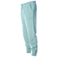 Independent Trading Co. Unisex Pigment-Dyed Fleece Sweatpants, Pigment Mint, Front view