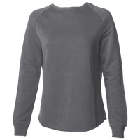 Independent Trading Co. Women's California Wave Wash Crewneck Sweatshirt, Shadow, Front view