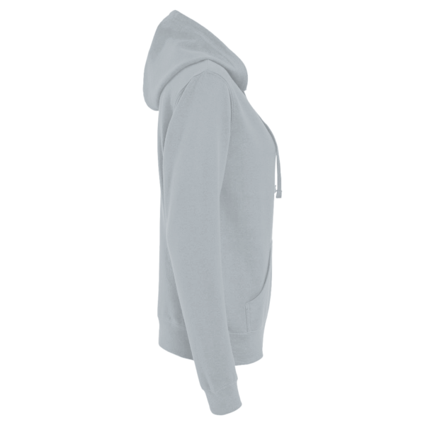 Independent Trading Co. Women's California Wave Wash Sunday Hooded Sweatshirt, Ash Heather, Right Sleeve view