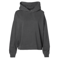 Independent Trading Co. Women's California Wave Wash Sunday Hooded Sweatshirt, Pigment Black, Front view