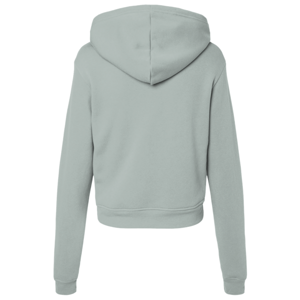 Independent Trading Co. Women's California Wave Wash Sunday Hooded Sweatshirt, Sage, Back view