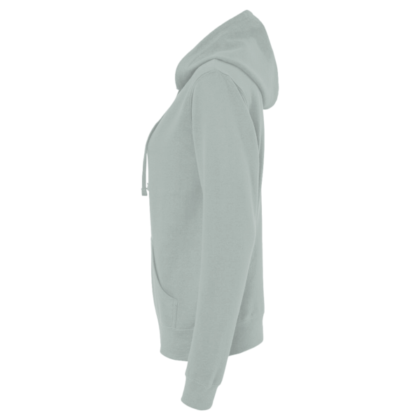 Independent Trading Co. Women's California Wave Wash Sunday Hooded Sweatshirt, Sage, Left Sleeve view