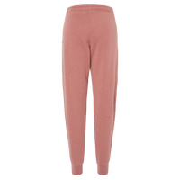 Independent Trading Co. Women's California Wave Wash Sweatpants, Dusty Rose, Back view