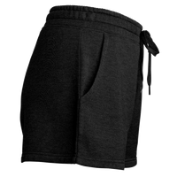 Independent Trading Co. Women’s Lightweight California Wave Wash Fleece Shorts, Black, Right Side view