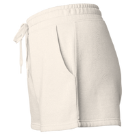 Independent Trading Co. Women’s Lightweight California Wave Wash Fleece Shorts, Bone, Left Side view