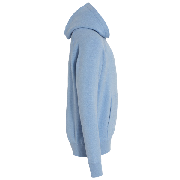 Independent Trading Co. Youth Lightweight Special Blend Raglan Hooded Sweatshirt, Pacific / Pacific, Right Sleeve view