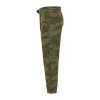 Independent Trading Co. Youth Lightweight Special Blend Sweatpants, Forest Camo Heather, Left Side view