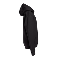 Independent Trading Co. Youth Midweight Hooded Sweatshirt, Black, Right Sleeve view