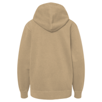 Independent Trading Co. Youth Midweight Pigment-Dyed Hooded Sweatshirt, Pigment Sandstone, Back view