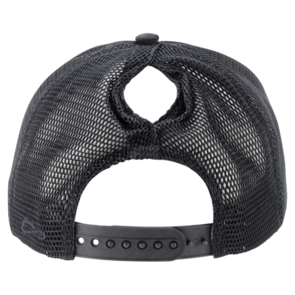 Infinity Her Women's Corduroy Cap, Black / Black Leopard / Black, Back view