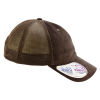Infinity Her Women's Corduroy Cap, Chocolate / Tonal Fawn / Chocolate, Right Side view