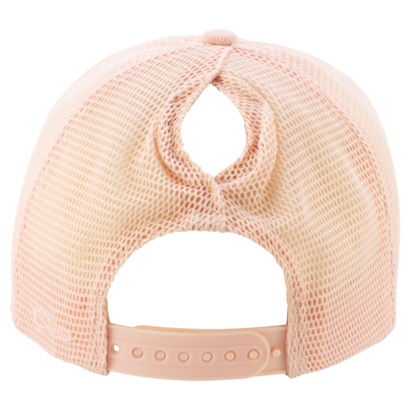 Infinity Her Women's Corduroy Cap, Pink Sorbet / Floral / Pink Sorbet, Back view