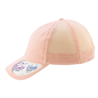 Infinity Her Women's Corduroy Cap, Pink Sorbet / Floral / Pink Sorbet, Left Side view