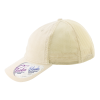 Infinity Her Women's Corduroy Cap, Vanilla / Tonal Longhorn / Vanilla, Left Side view