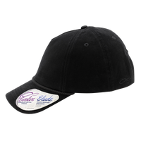 Infinity Her Women's Five-Panel Rope Cap, Black / Black Leopard, Left Side view