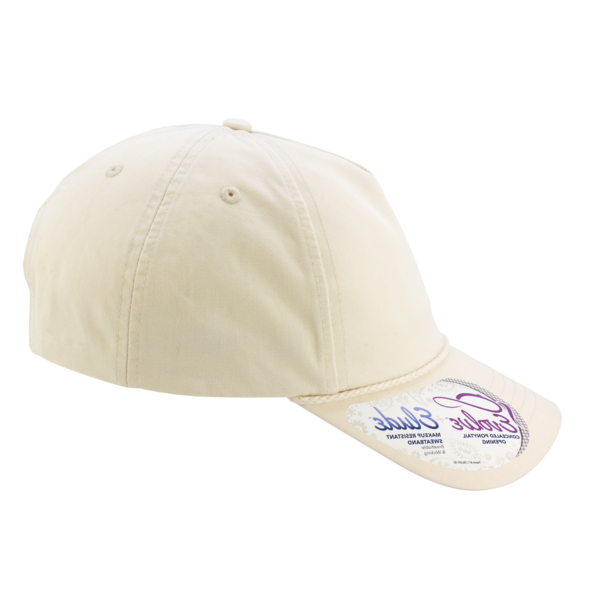 Infinity Her Women's Five-Panel Rope Cap, Vanilla / Longhorn, Right Side view
