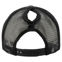 Infinity Her Women's Foam Trucker Cap, Slate / Black / Black / Cow, Back view