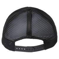 Infinity Her Women's Modern Trucker Cap, Black / Black, Back view