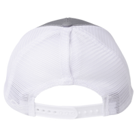 Infinity Her Women's Modern Trucker Cap, Grey / White, Back view
