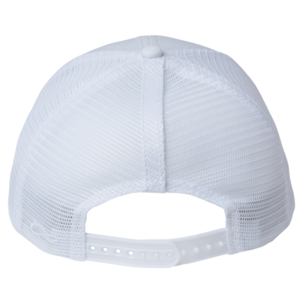 Infinity Her Women's Modern Trucker Cap, White / White, Back view