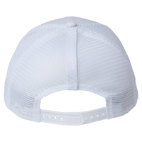 Infinity Her Women's Modern Trucker Cap, White / White, Back view