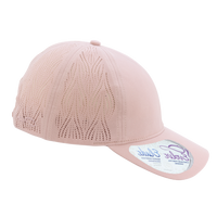 Infinity Her Women's Perforated Performance Cap, Dusty Pink / Floral, Right Side view