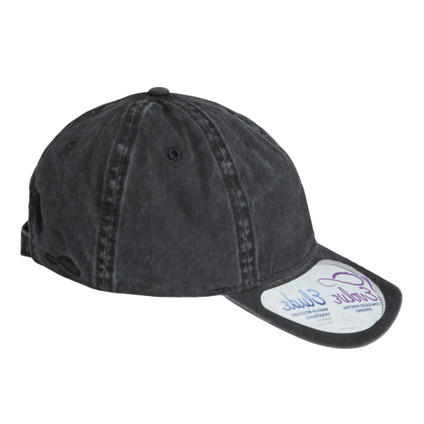 Infinity Her Women's Pigment-Dyed with Fashion Undervisor Cap, Black / Leopard, Right Side view