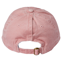 Infinity Her Women's Pigment-Dyed with Fashion Undervisor Cap, Dusty Pink / Floral, Back view