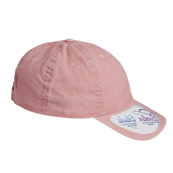 Infinity Her Women's Pigment-Dyed with Fashion Undervisor Cap, Dusty Pink / Floral, Right Side view
