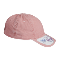 Infinity Her Women's Pigment-Dyed with Fashion Undervisor Cap, Dusty Pink / Floral, Right Side view