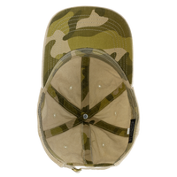 Infinity Her Women's Pigment-Dyed with Fashion Undervisor Cap, Khaki / Camo, Visor view